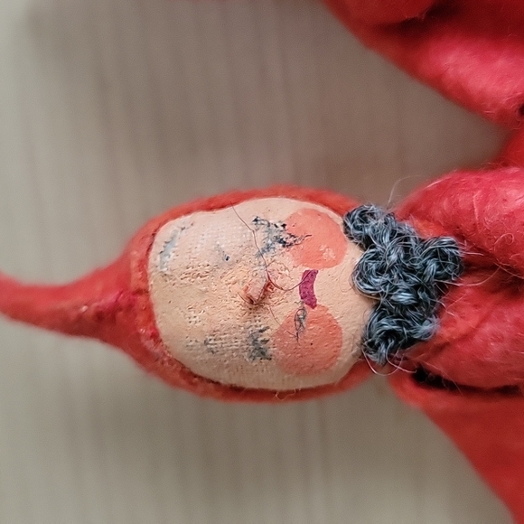 Antique Vintage Cloth Holiday ELF Dolls -2 - Picture 5 of 5